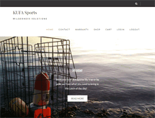 Tablet Screenshot of kufasports.com